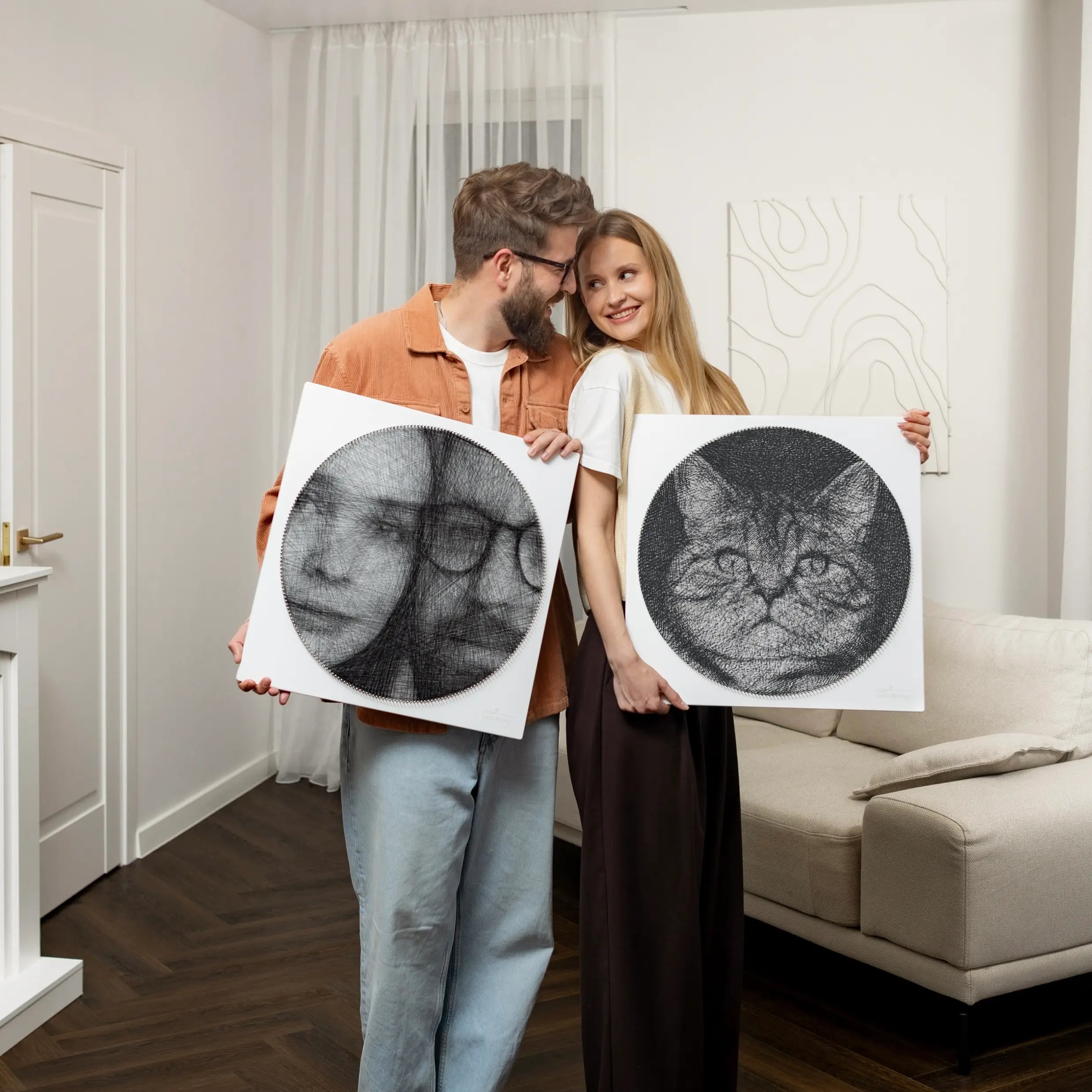 Marie Claire: Let’s String — A Hypnotic DIY Anyone Can Create