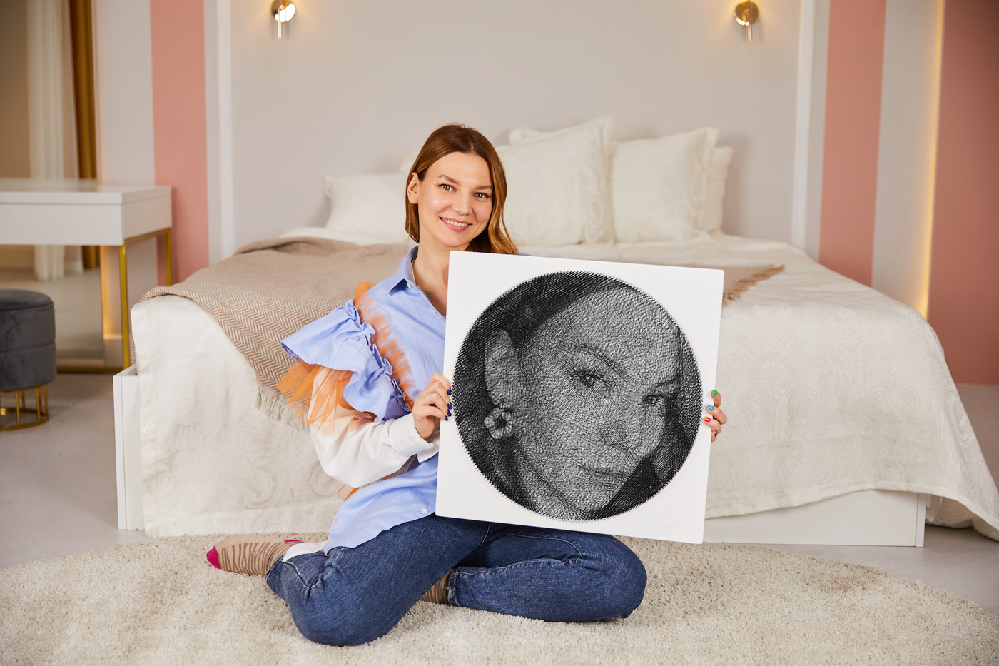 STRING ART FROM ANY OF YOUR PHOTO